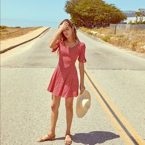 Christy Dawn BNWT azalea dress in carmine red